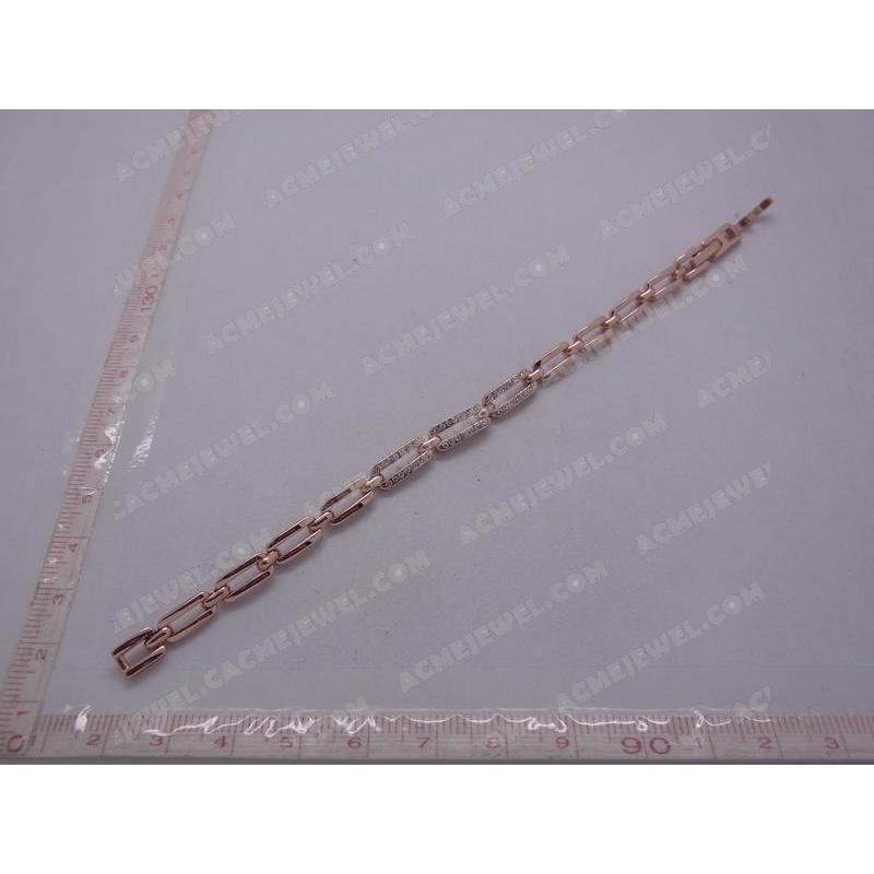 Fashion Jewellery Alloy  Rose gold plating