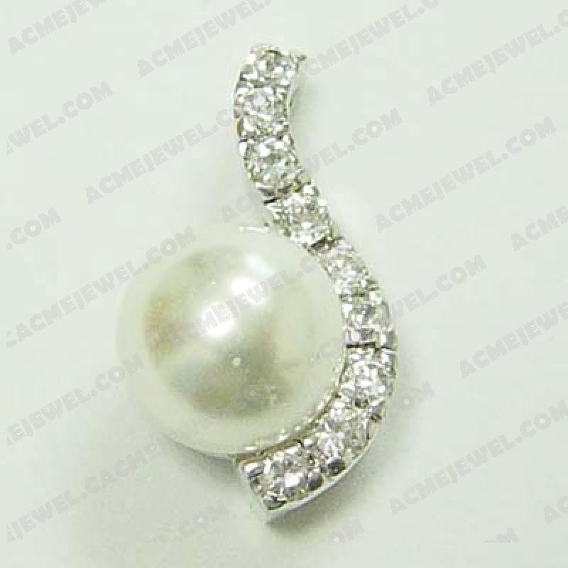 Fashion Jewellery Alloy  Rhodium plating