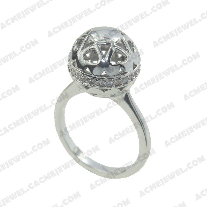 Rings 925 Sterling Silver  Rhodium 