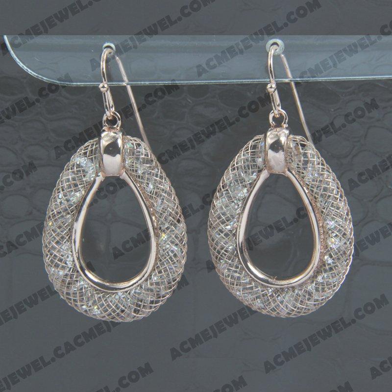 Earrings 925 Sterling Silver  Rose gold 