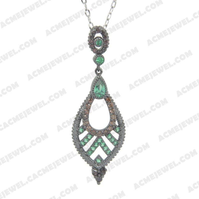 Pendants 925 Sterling Silver  Black rhodium 