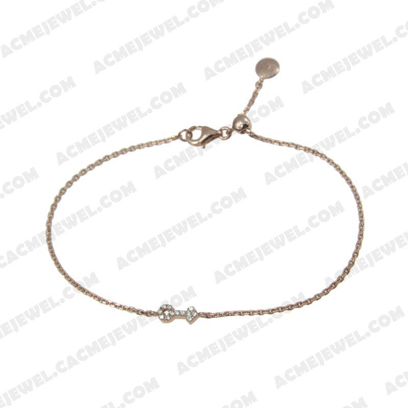 Bracelets & Bangles 925 Sterling Silver  Rose gold