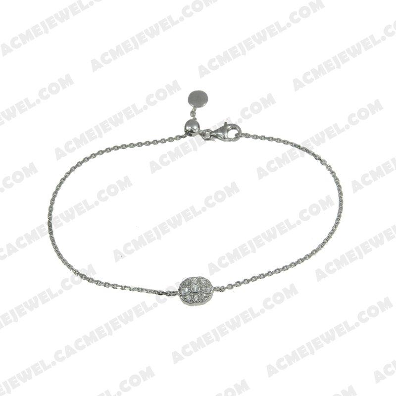Bracelets & Bangles 925 Sterling Silver  Rhodium