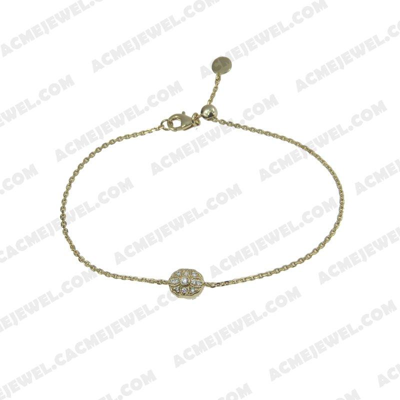Bracelets & Bangles 925 Sterling Silver  Gold