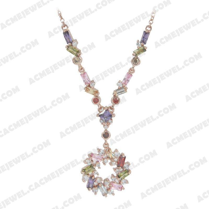 Necklace 925 sterling silver   Rose gold 
